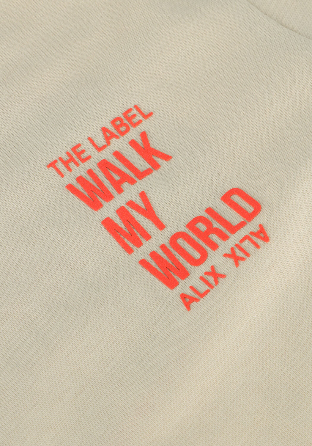 Beige ALIX MINI T-shirt OVAL T-SHIRT - large