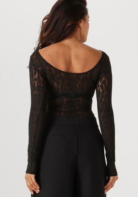 Schwarze WOLFORD Top LEO STRING BODY - large