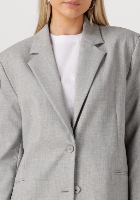 Hellgrau ALIX THE LABEL Blazer WOVEN FLOWY BLAZER - large