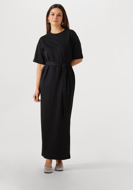 Schwarze SELECTED FEMME Maxikleid SLFESSENTIAL SS POCKET ANKLE DRESS - large