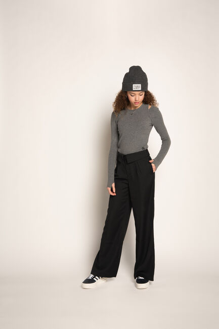 Schwarze FRANKIE & LIBERTY Hose POPPY PANT - large