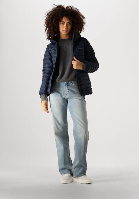 Blaue PEAK PERFORMANCE Wattierte Jack W DOWN LINER HOOD JACKET - large