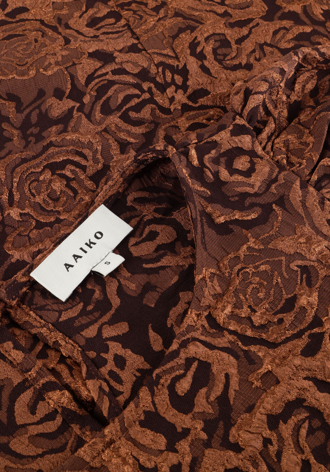 Goldfarbene AAIKO Minikleid NICOLETTE PES 547 - large