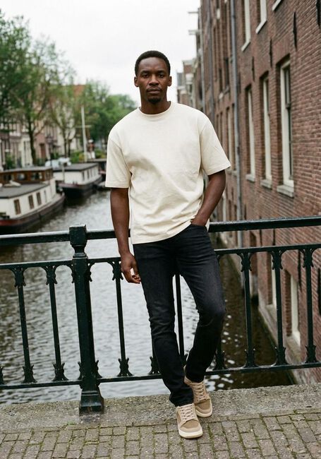 Graue DIESEL Slim fit jeans 2019 D-STRUKT - large