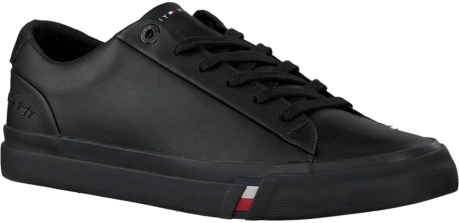 Tommy hilfiger sneakers schwarz clearance