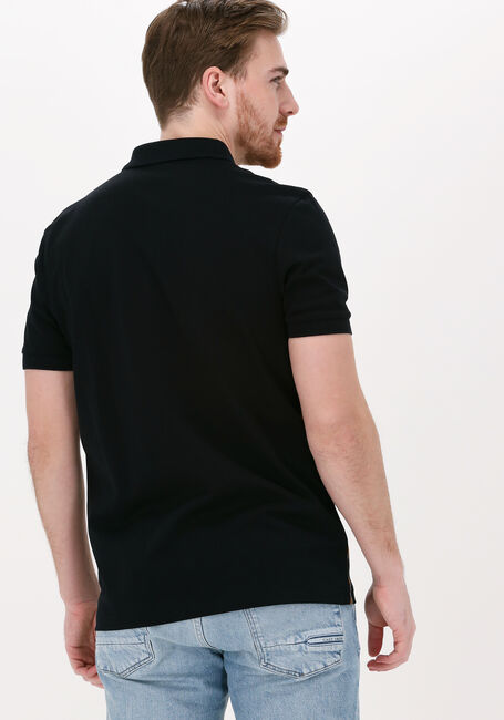 Schwarze FRED PERRY Polo-Shirt TEXTURED STRIPE POLO SHIRT - large