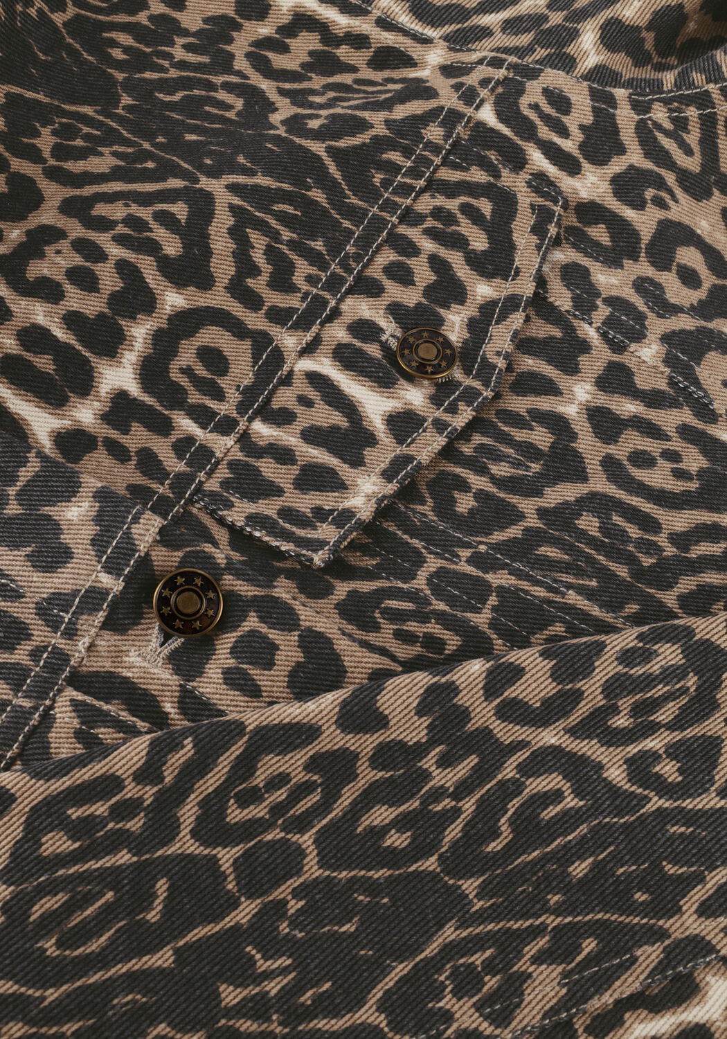 Mehrfarbige/Bunte YDENCE Jeansjacke JACKET SASKIA - large