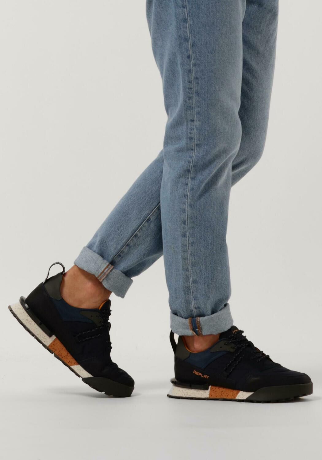 Blaue REPLAY Sneaker Low FIELD JUPITER - large