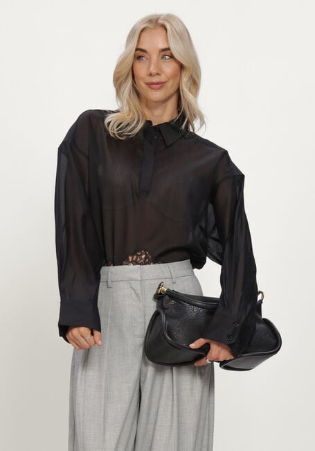 Schwarze COPENHAGEN MUSE Blusen CMDOLLY-SHIRT - large