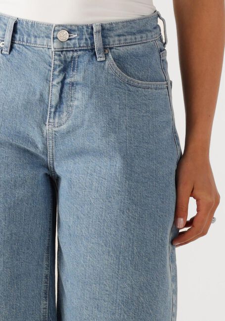 Blaue MSCH COPENHAGEN Kurze Hosen MSCHELIDA ADA DENIM SHORTS - large