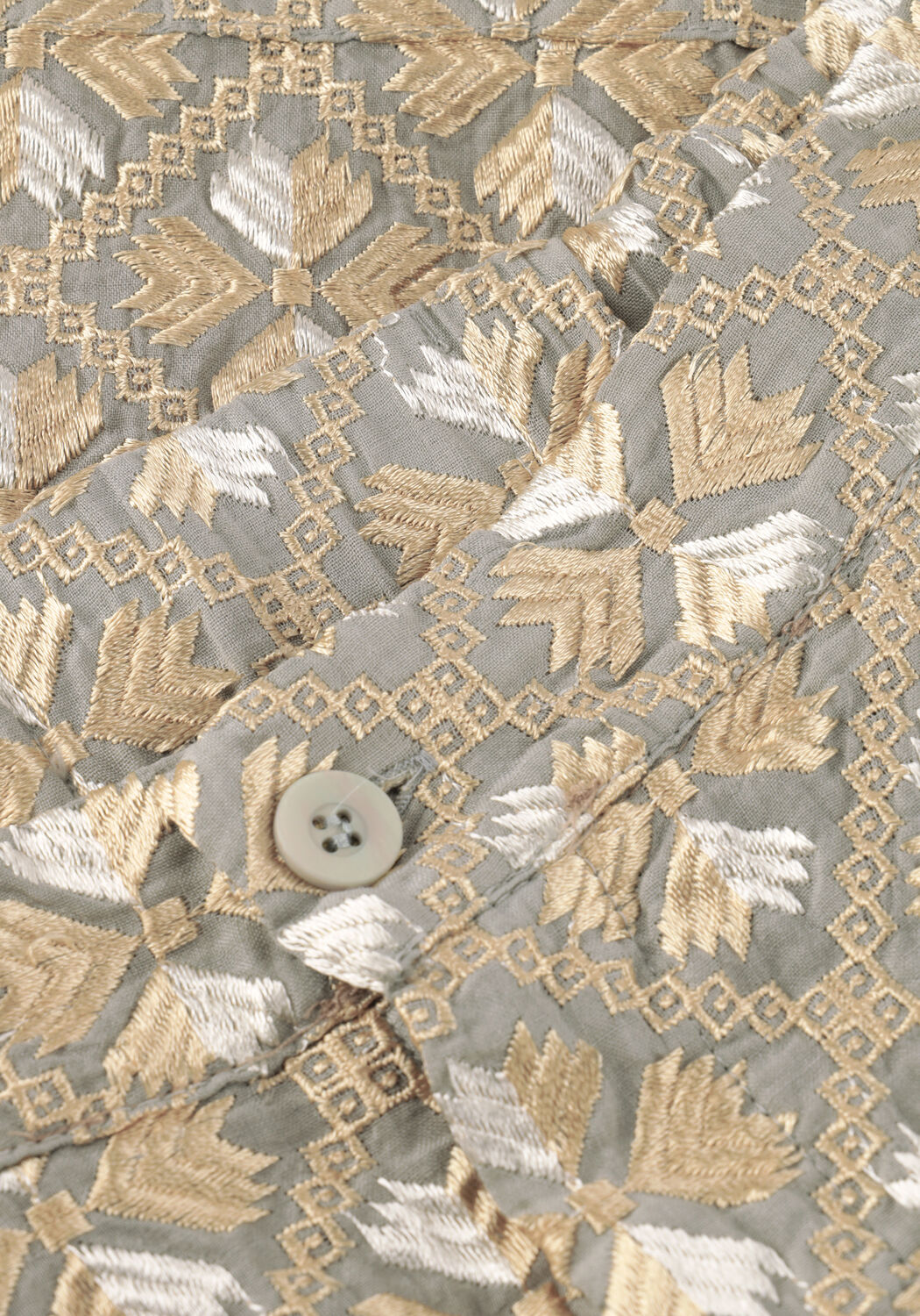 Graue GREEK ARCHAIC KORI Kurze Hose S26K-4061097 - large