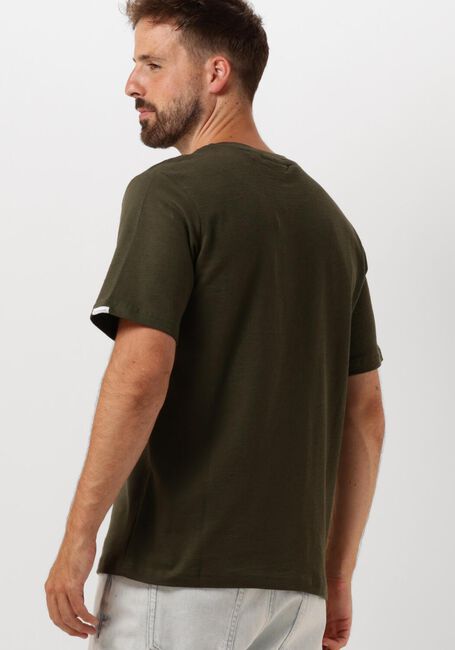 Dunkelgrün ANERKJENDT T-shirt AKKIKKI S/S STRUCTURE TEE - large