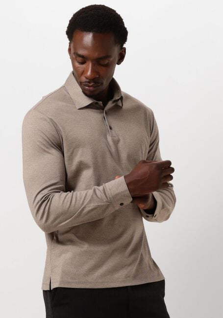 Braune DESOTO Polo-Shirt CASUAL POLO KENT 1/1 - large