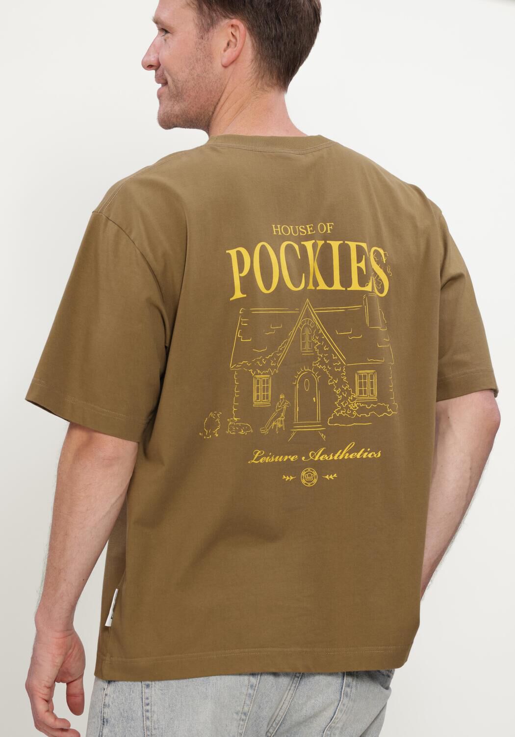Gr&uuml;ne POCKIES T-shirt COTTAGE TEE - large