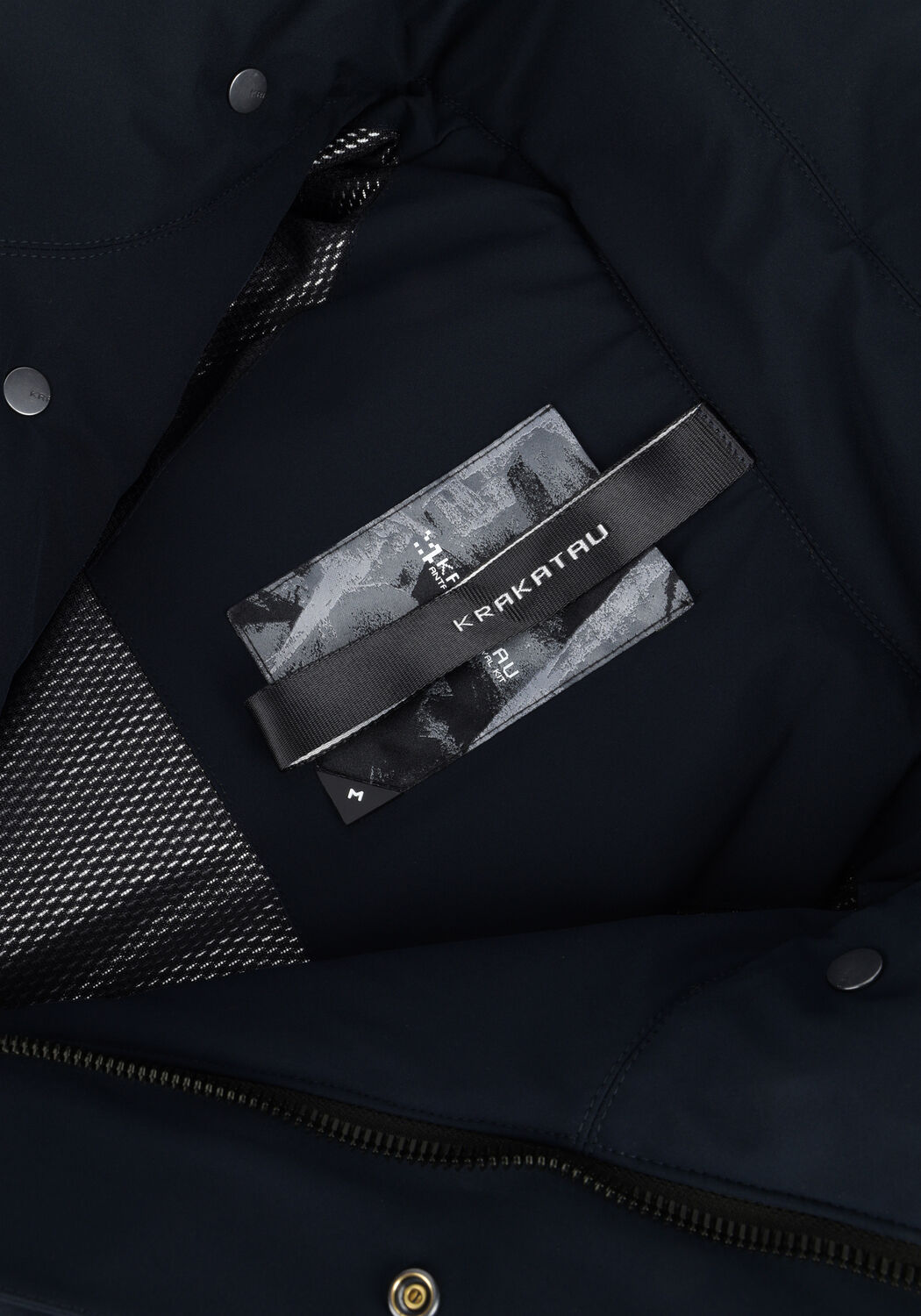 Dunkelblau KRAKATAU Parkas QM376 - large
