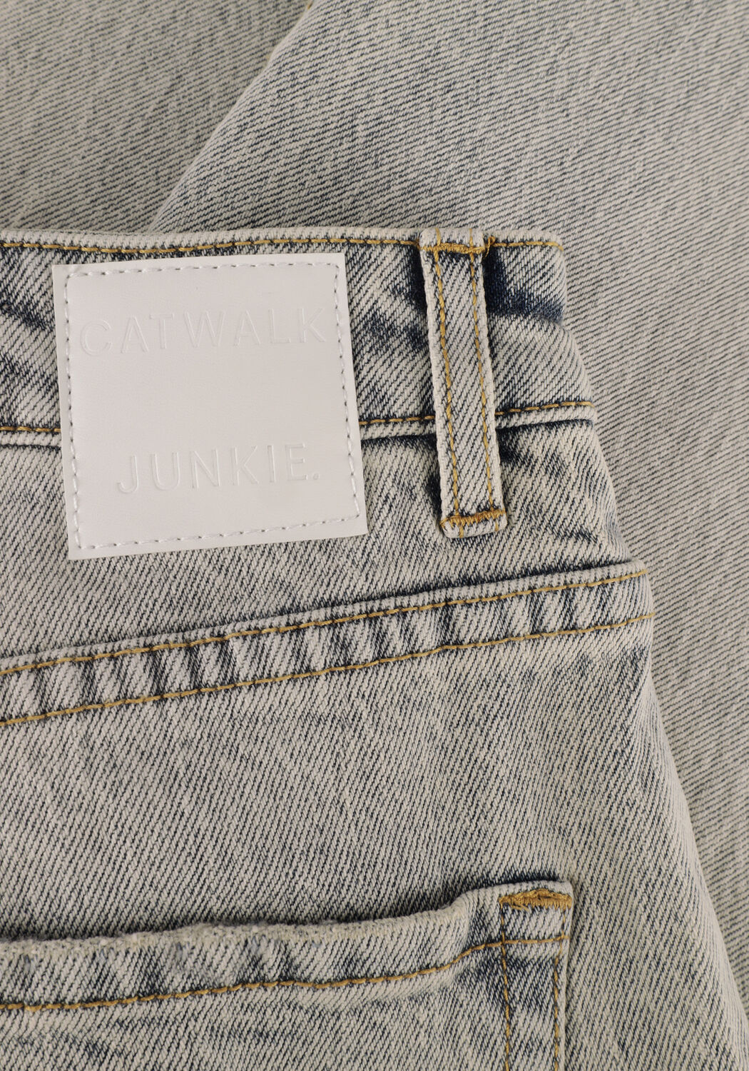 Blaue CATWALK JUNKIE Mom jeans JN CHRISTY BLUE SKY - large