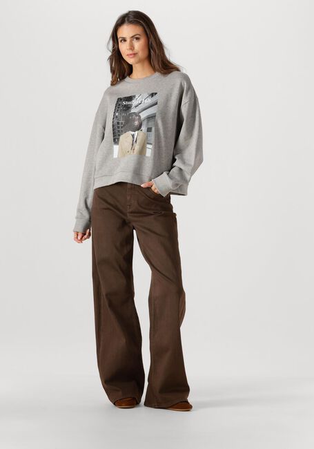 Graue STUDIO ANNELOES Sweatshirt CHARLIE SWEATER - large