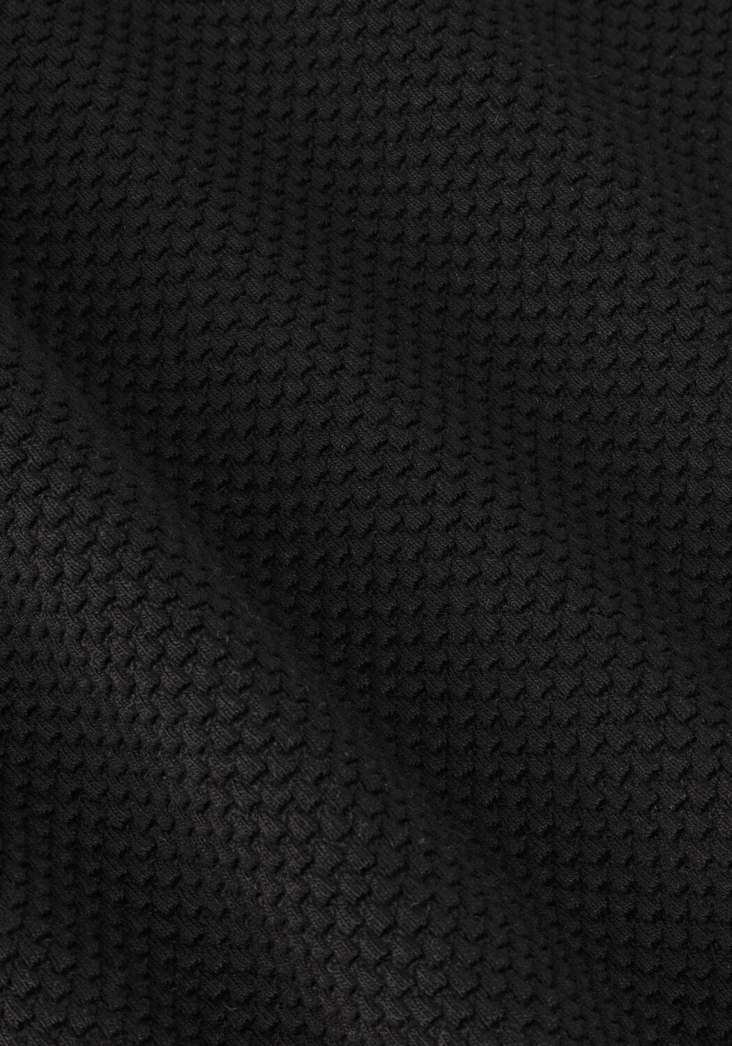 Schwarze VANILIA Top NOOS STRUC LONG NEW - large