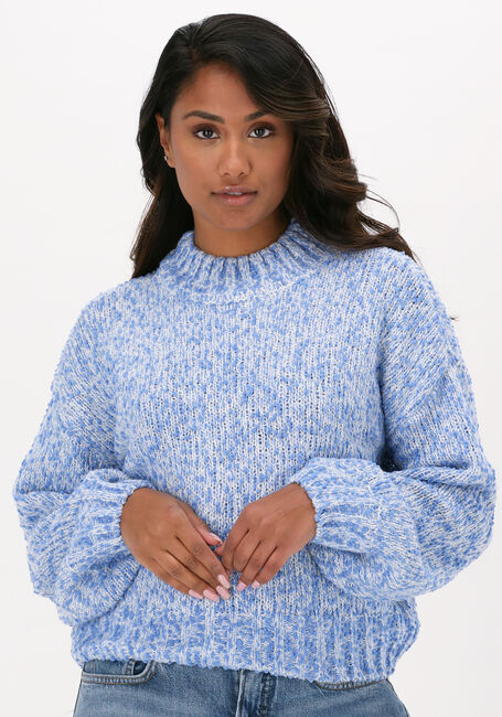 Blaue SCOTCH & SODA Pullover RELAXED FIT CRED NECK BOUCLE S - large