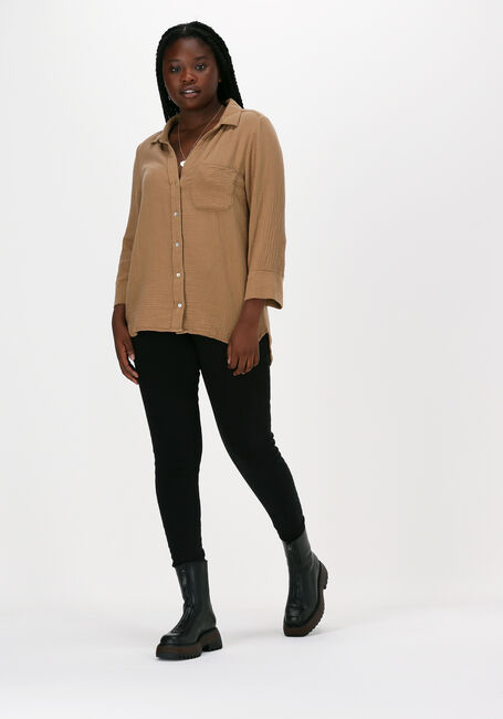 Khaki BY-BAR Blusen ZOE DOPPIA BLOUSE - large