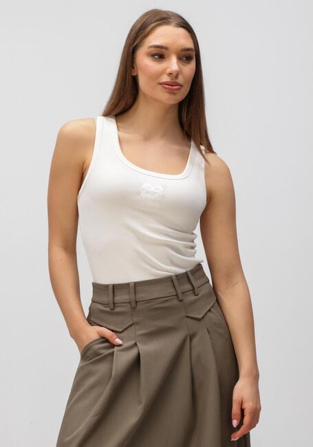 Nicht-gerade weiss CO'COUTURE Top GRANNY RIB SOLID EMB TANK - large