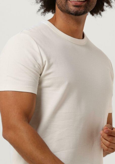 Beige SELECTED HOMME T-shirt SLHJOSEPH PIQUE O-NECK TEE - large