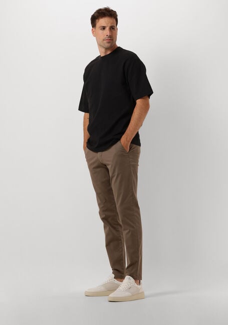 Schwarze SELECTED HOMME T-shirt SLHLOOSEOSCAR SS O-NECK TEE NOOS - large
