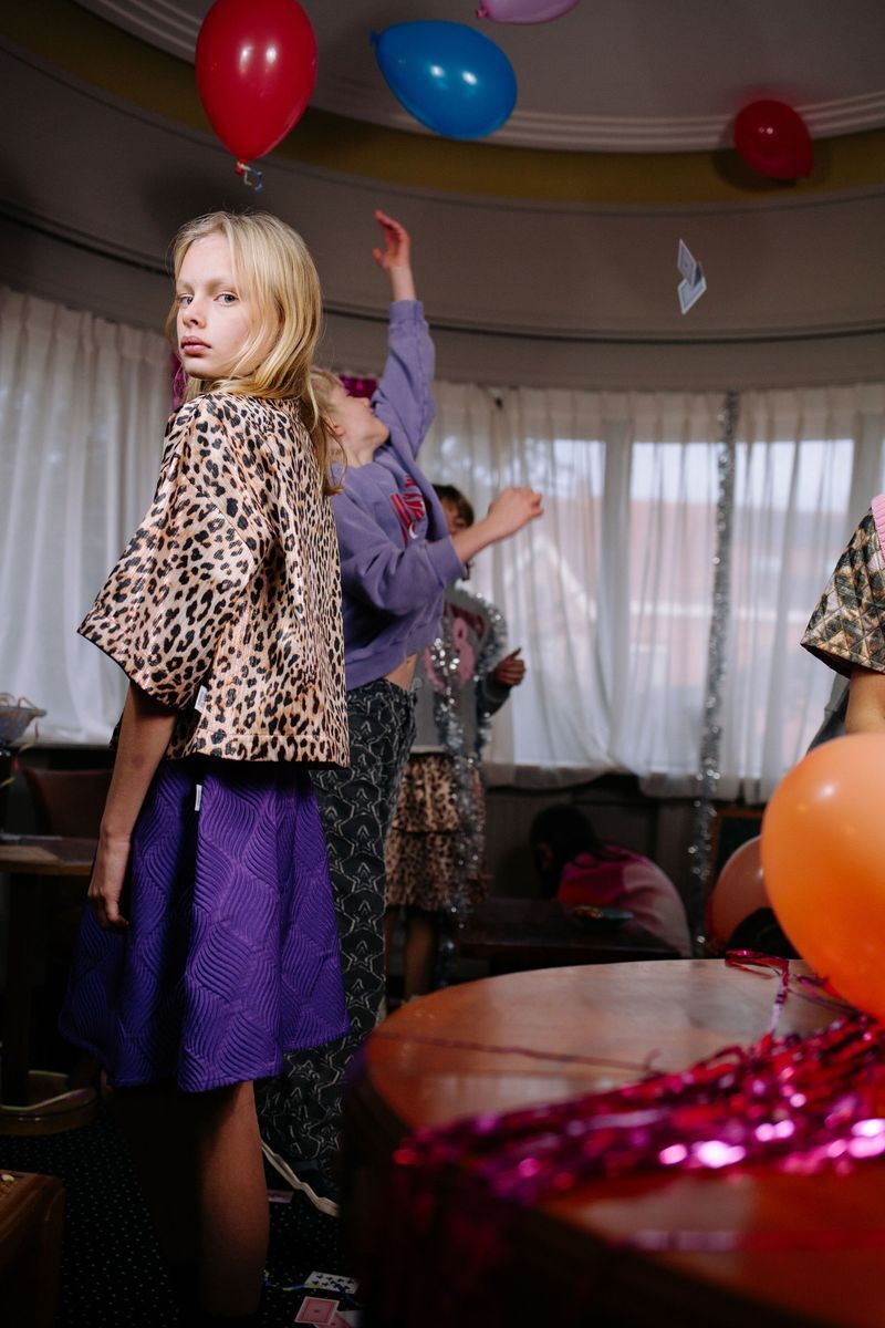 Lilane CALL ME FRANKIE Minirock PURPLE SKIRT - large