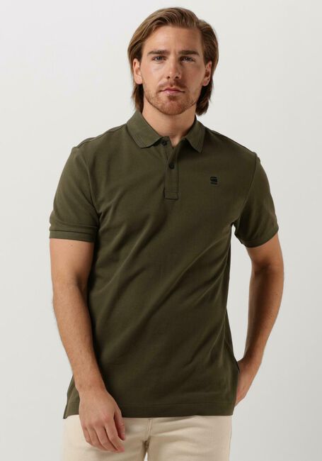 Grüne G-STAR RAW Polo-Shirt DUNDA SLIM POLO S/S - large