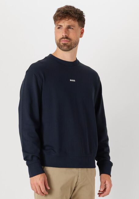Dunkelblau BOSS ORANGE Sweatshirt WESMALLCREW 10244192 01 - large