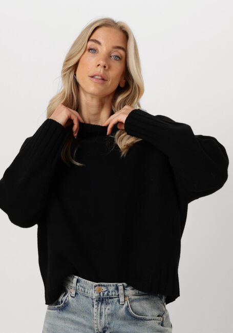 Schwarze KNIT-TED Pullover NILA - large
