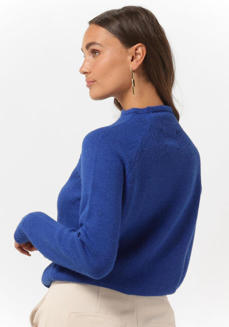 Blaue ANOTHER LABEL Pullover MACE KNITTED PULL L/S - large