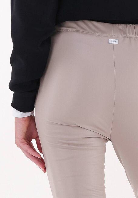 Sand PENN & INK Legging TROUSERS LEATHERLOOK - large