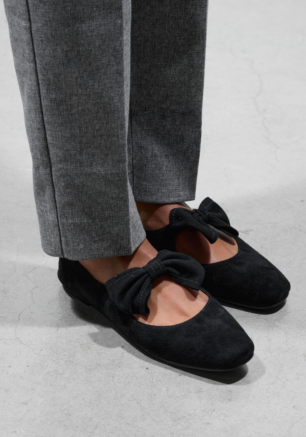 Schwarze STEFANO LAURAN Ballerinas BAILARINA LAZO - medium