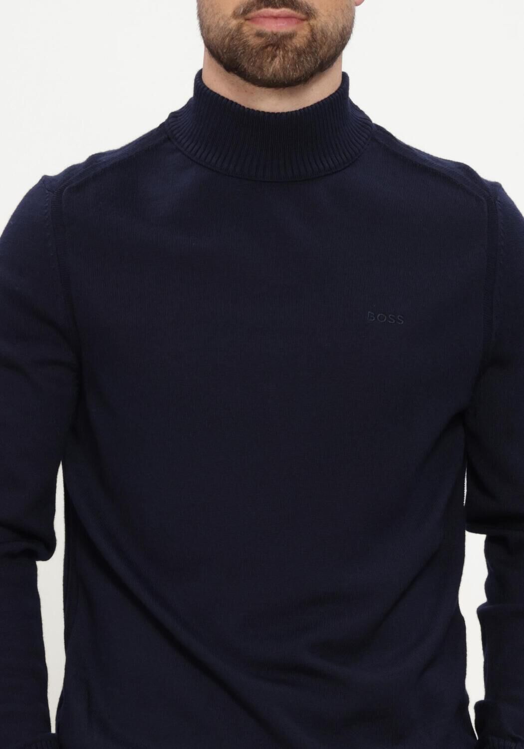 Dunkelblau BOSS ORANGE Rollkragenpullover AVAC - large