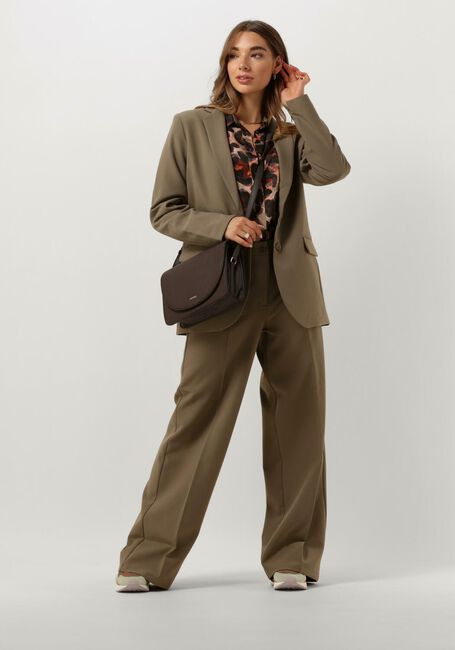 Dunkelgrün SUMMUM Weite Hose TROUSERS WIDE LEGS FOAM UNI - large