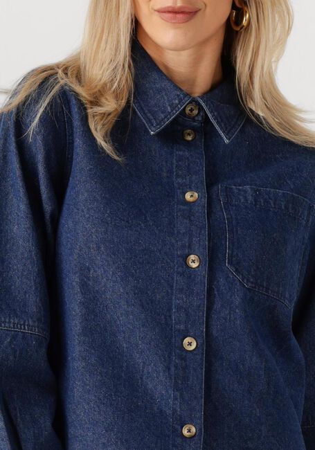 Dunkelblau MODSTRÖM Blusen POSSYMD SHIRT - large