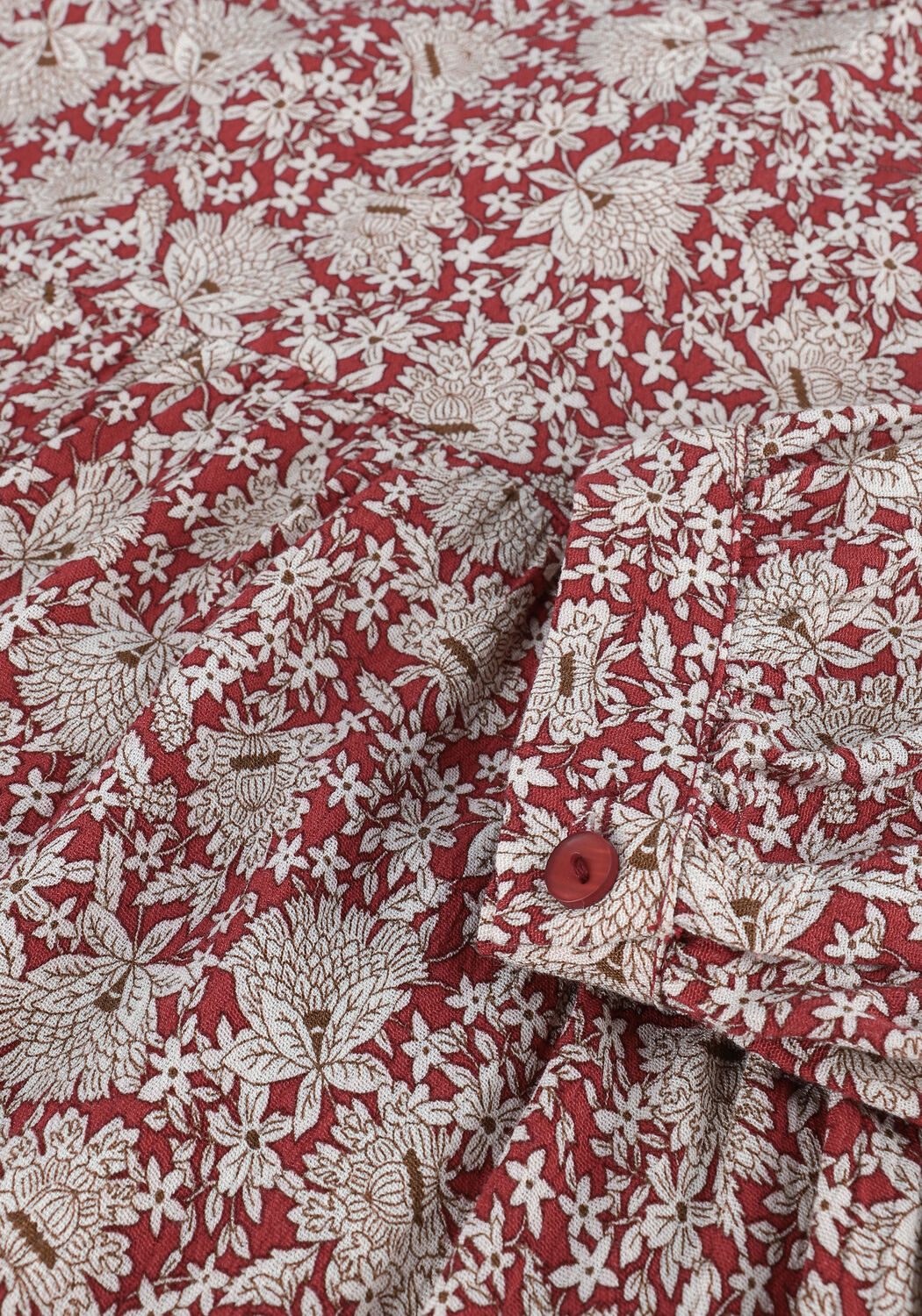 Rote BY-BAR Maxikleid JULIA LUPINE DRESS - large