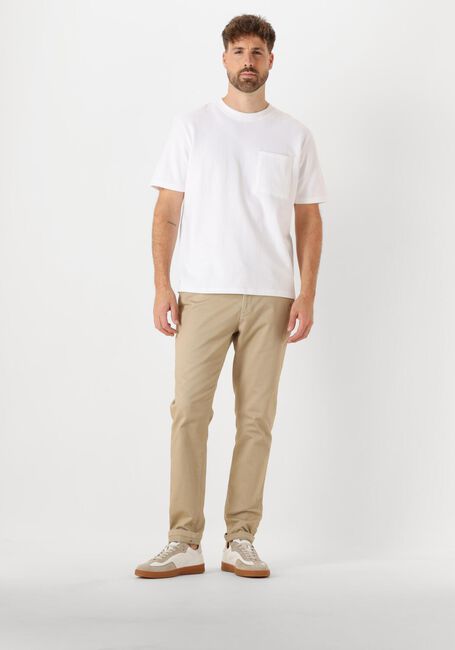 Weiße DSTREZZED T-shirt EBBE BOXY TEE - large