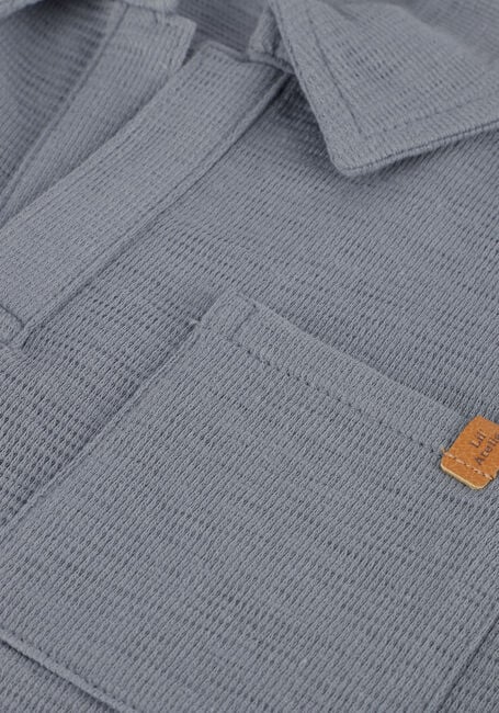 Blaue LIL' ATELIER Polo-Shirt NMMFALK SS LOOSE POLO TOP LIL - large