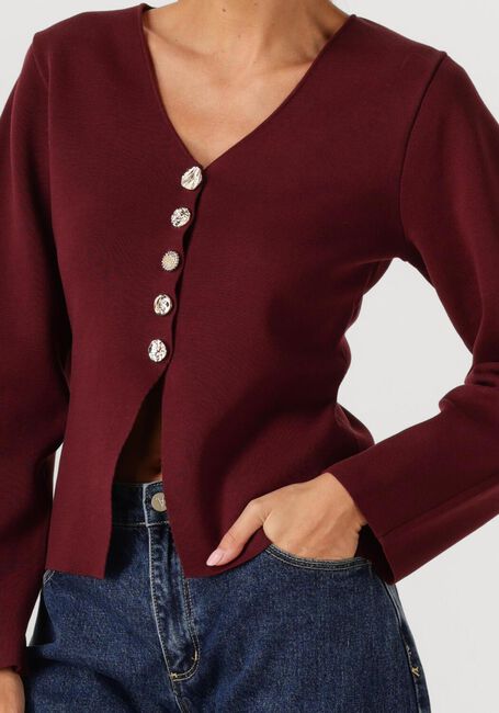 Bordeaux Y.A.S. Pullover YASMIKKALA LS KNIT CARDIGAN S. - large