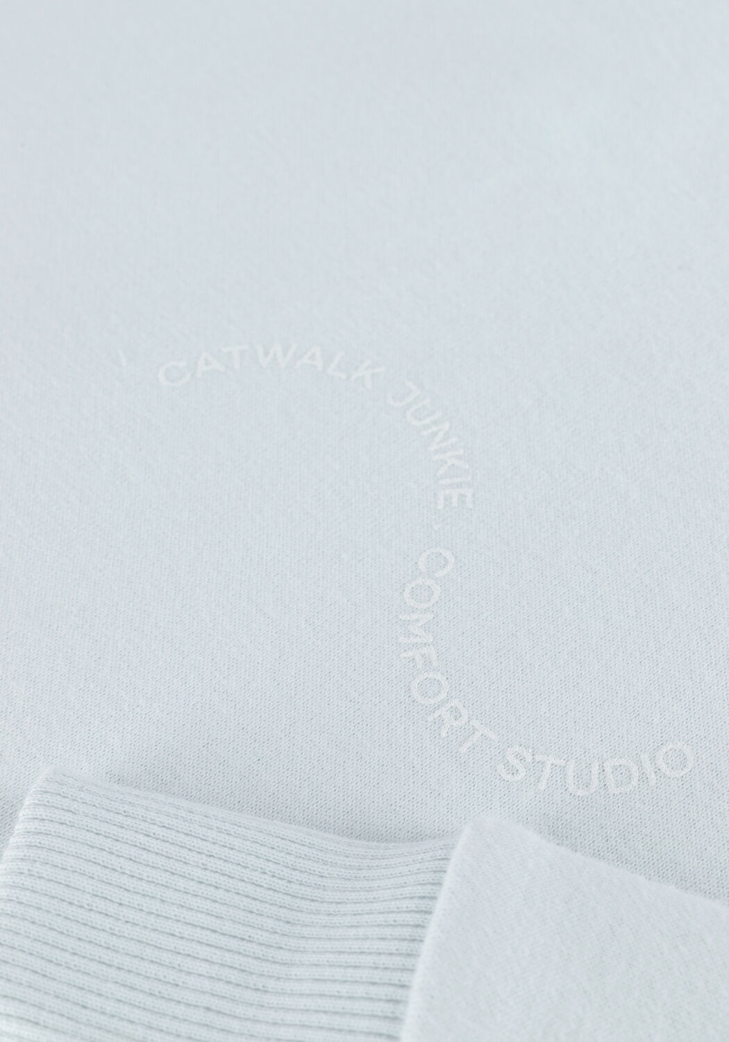 Hellblau CATWALK JUNKIE Sweatshirt SW BE GOOD DO GOOD - large