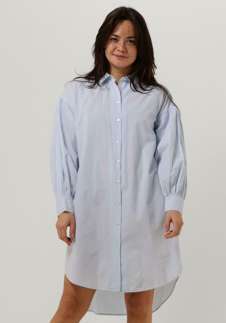 hellblau by-bar minikleid sarah chambray dress