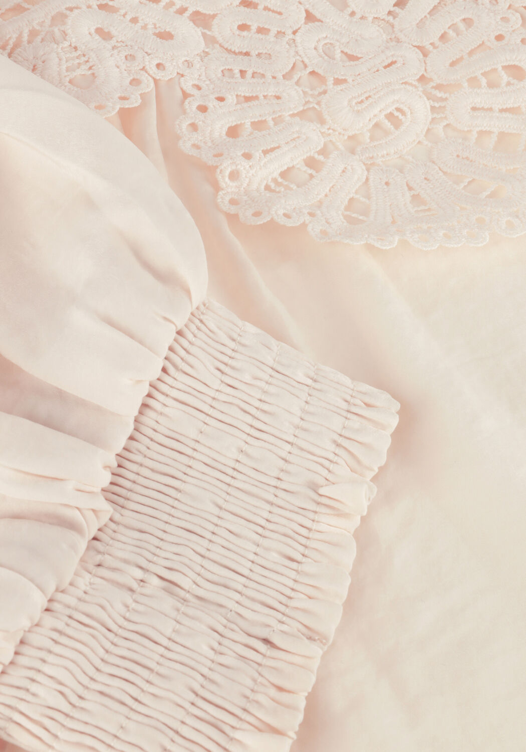 Nicht-gerade weiss SUMMUM Blusen TOP DRAPY SATIN - large