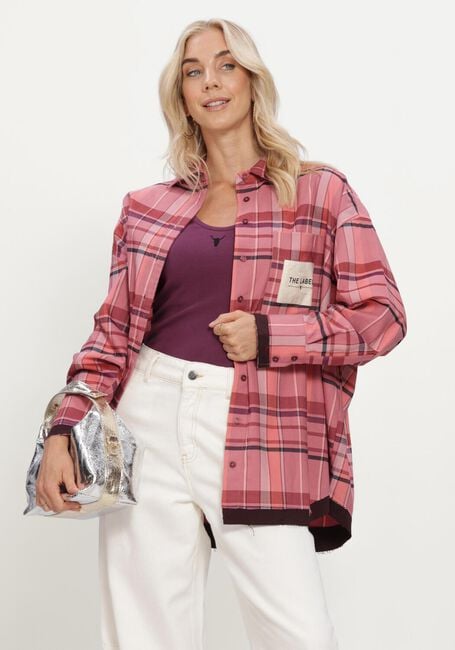 Orangene ALIX THE LABEL Blusen LADIES WOVEN CHECK BLOUSE - large