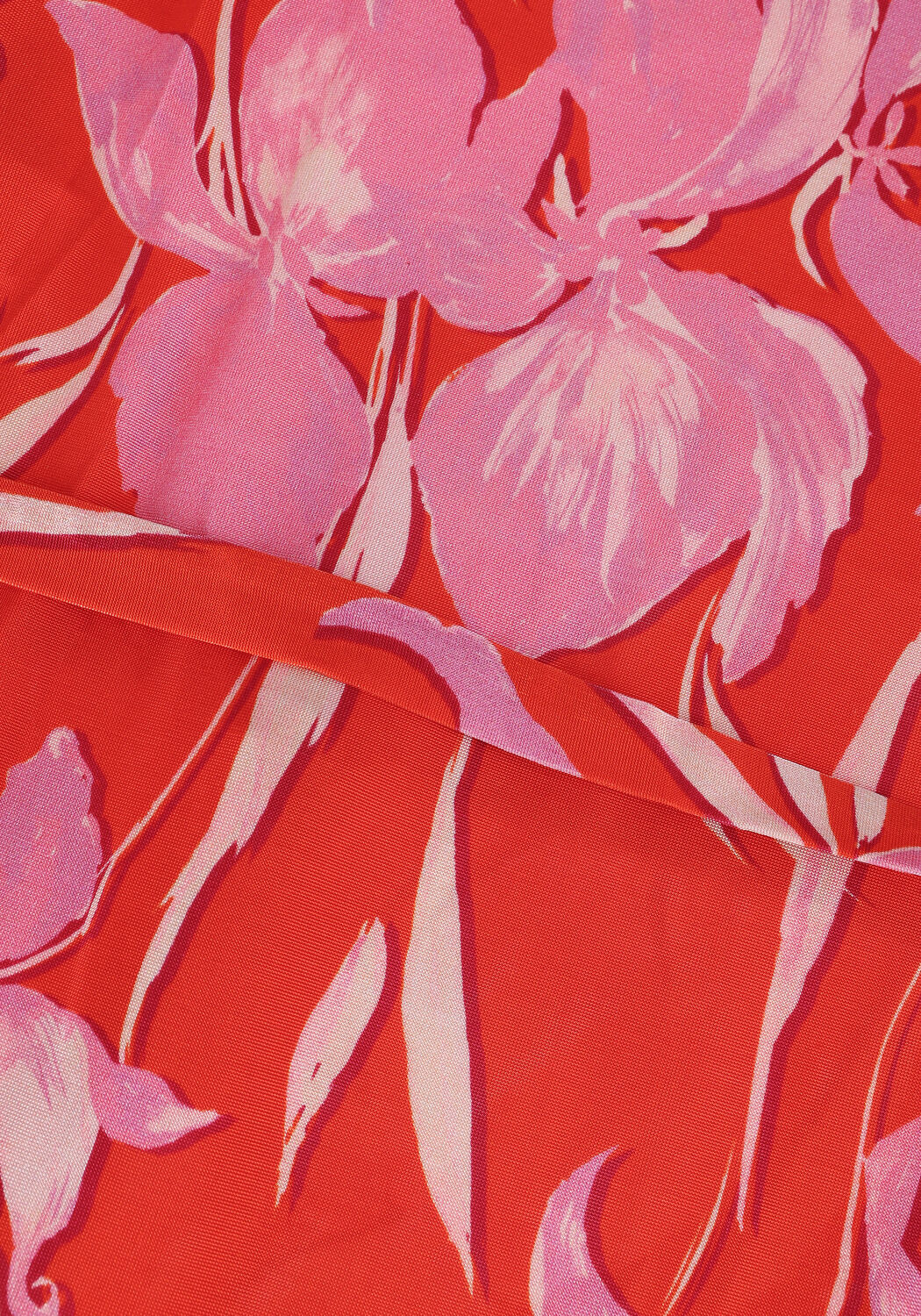 Rote ANA ALCAZAR Midikleid DRESS BELT - large