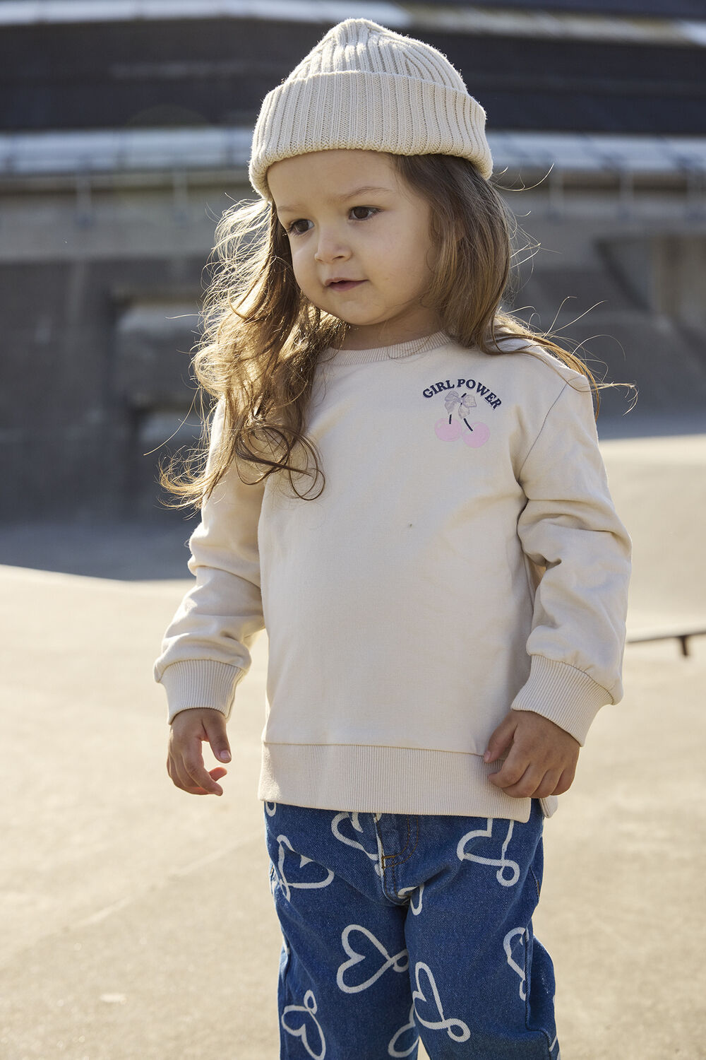 Ecru THE NEW Sweatshirt TNSTSALINA - large