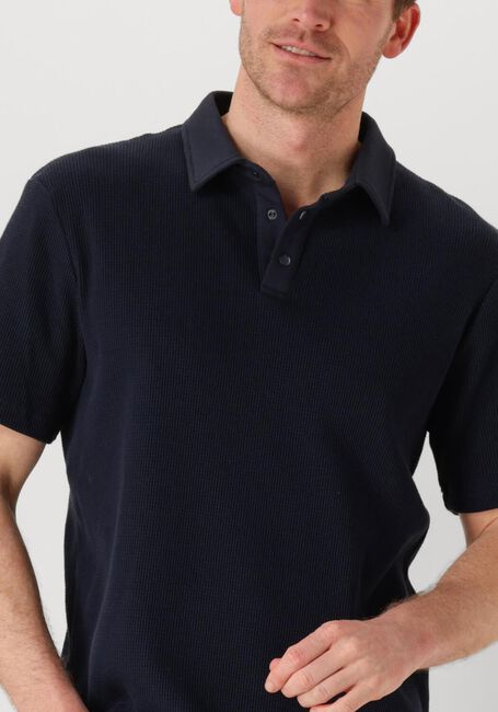 Dunkelblau ANERKJENDT Polo-Shirt AKKIKI WAFFLE POLO TEE - large