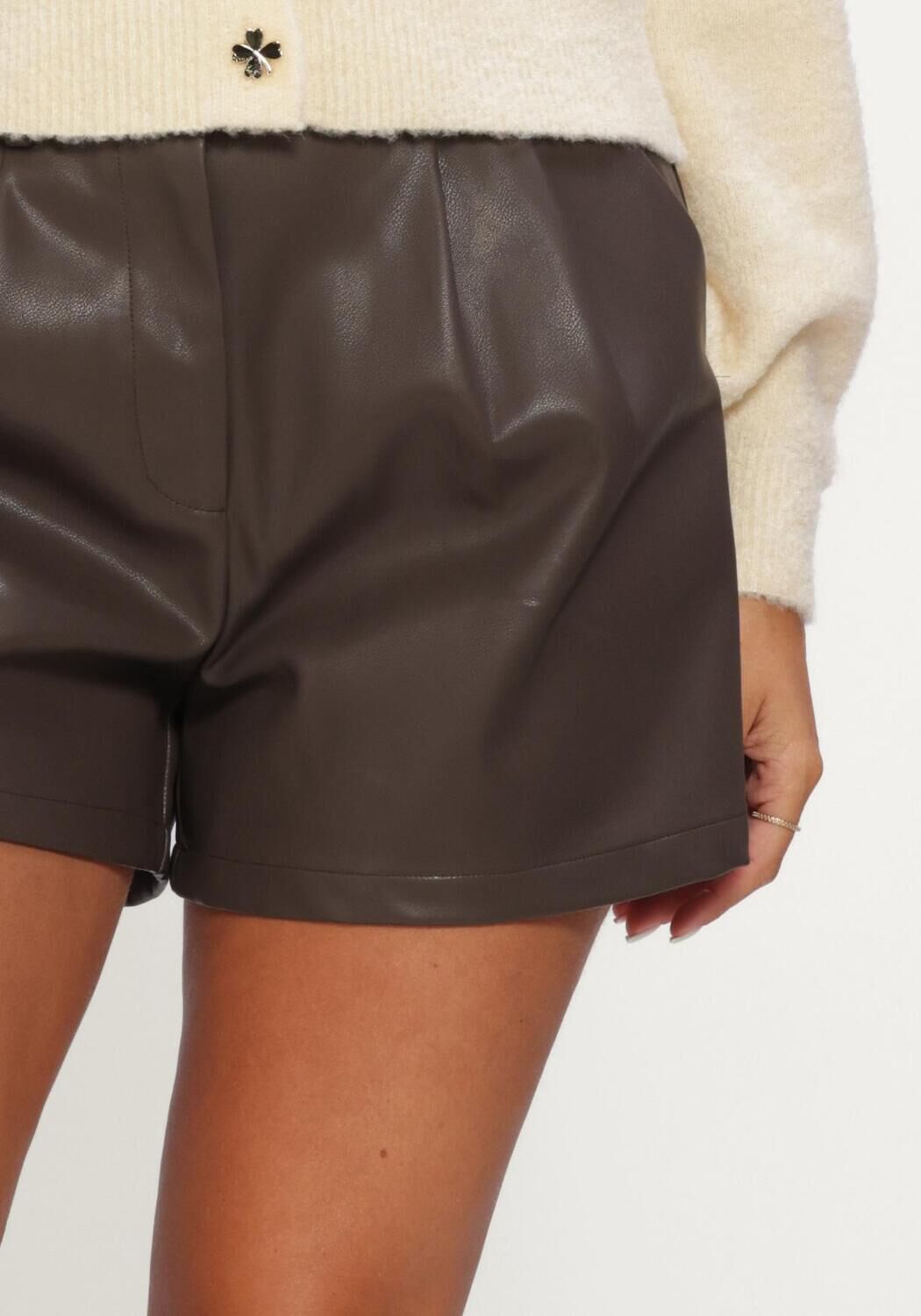 Braune YDENCE R&ouml;cke SHORT JADE - large