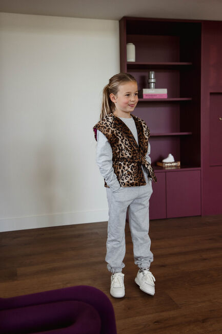 Braune Salty Stitch Gilet CHEETAH GILLET - large